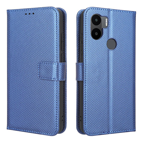 Xiaomi Redmi A1 Plus用手帳型 レザーケース スタンド カバー BY1 Xiaomi ネイビー