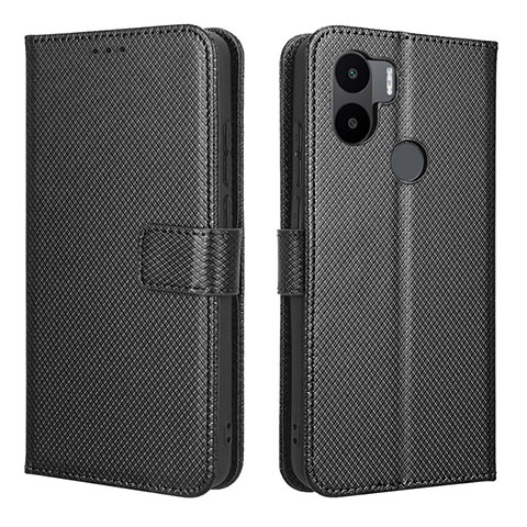 Xiaomi Redmi A1 Plus用手帳型 レザーケース スタンド カバー BY1 Xiaomi ブラック