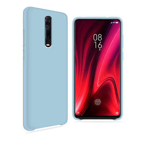 Xiaomi Redmi K20 Pro用360度 フルカバー極薄ソフトケース シリコンケース 耐衝撃 全面保護 バンパー C04 Xiaomi ブルー