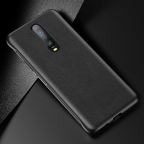 Xiaomi Redmi K30 4G用ケース 高級感 手触り良いレザー柄 S06 Xiaomi ブラック