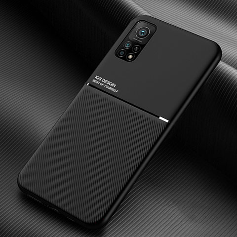 Xiaomi Redmi K30S 5G用360度 フルカバー極薄ソフトケース シリコンケース 耐衝撃 全面保護 バンパー S02 Xiaomi ブラック