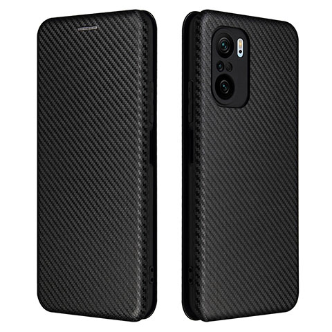 Xiaomi Redmi K40 Pro 5G用手帳型 レザーケース スタンド カバー L06Z Xiaomi ブラック