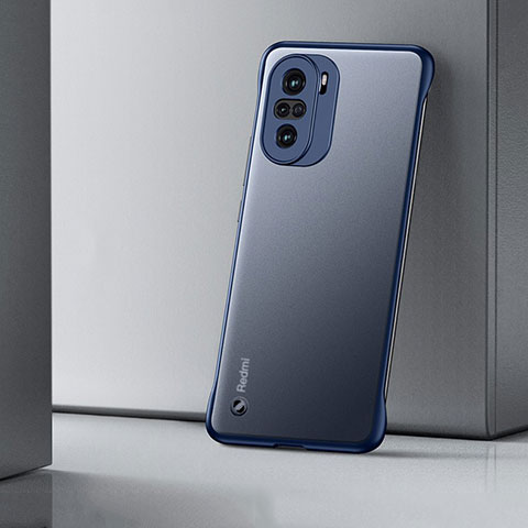 Xiaomi Redmi K40 Pro+ Plus 5G用ハードカバー クリスタル クリア透明 H02 Xiaomi ネイビー