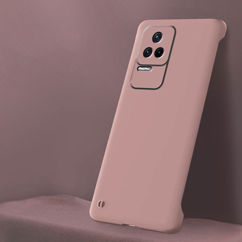 Xiaomi Redmi K40S 5G用ハードケース プラスチック 質感もマット カバー YK5 Xiaomi ピンク