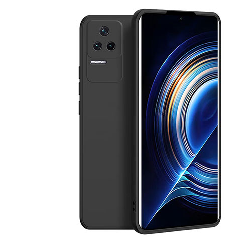 Xiaomi Redmi K50 5G用360度 フルカバー極薄ソフトケース シリコンケース 耐衝撃 全面保護 バンパー YK2 Xiaomi ブラック