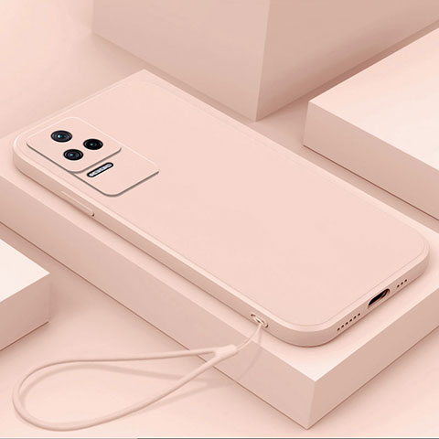 Xiaomi Redmi K50 5G用360度 フルカバー極薄ソフトケース シリコンケース 耐衝撃 全面保護 バンパー YK7 Xiaomi ピンク