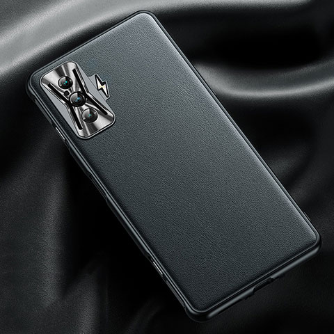 Xiaomi Redmi K50 Gaming AMG F1 5G用ケース 高級感 手触り良いレザー柄 Xiaomi ブラック