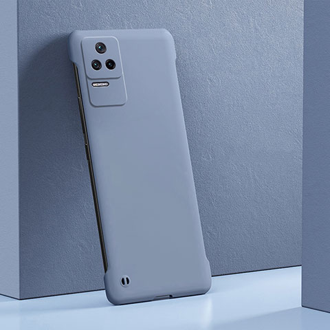 Xiaomi Redmi K50 Pro 5G用ハードケース プラスチック 質感もマット カバー YK6 Xiaomi ラベンダーグレー