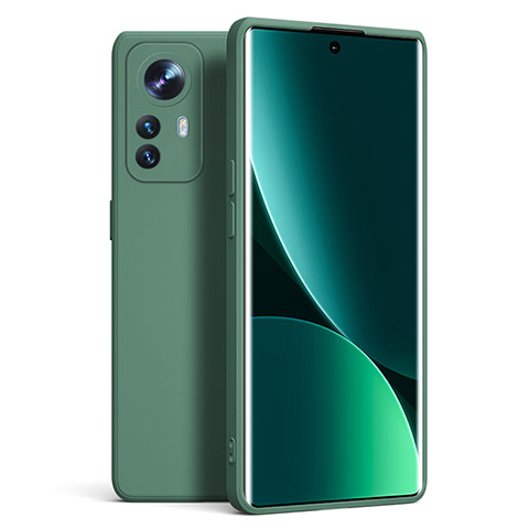 Xiaomi Redmi K50 Ultra 5G用360度 フルカバー極薄ソフトケース シリコンケース 耐衝撃 全面保護 バンパー YK9 Xiaomi グリーン