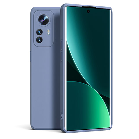 Xiaomi Redmi K50 Ultra 5G用360度 フルカバー極薄ソフトケース シリコンケース 耐衝撃 全面保護 バンパー YK9 Xiaomi ラベンダーグレー