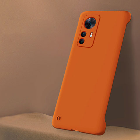 Xiaomi Redmi K50 Ultra 5G用ハードケース プラスチック 質感もマット カバー YK5 Xiaomi オレンジ