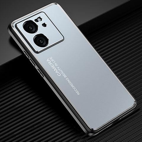 Xiaomi Redmi K60 Ultra 5G用ケース 高級感 手触り良い アルミメタル 製の金属製 兼シリコン カバー JL2 Xiaomi ネイビー