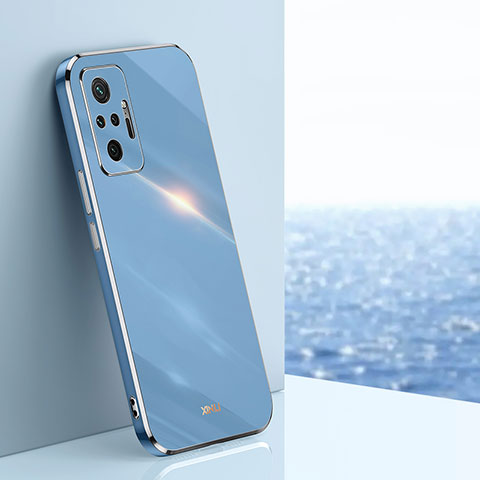 Xiaomi Redmi Note 10 Pro 4G用極薄ソフトケース シリコンケース 耐衝撃 全面保護 XL1 Xiaomi ネイビー