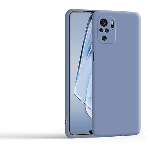 Xiaomi Redmi Note 11 SE India 4G用360度 フルカバー極薄ソフトケース シリコンケース 耐衝撃 全面保護 バンパー YK1 Xiaomi ラベンダーグレー