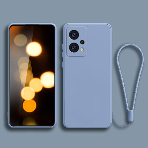 Xiaomi Redmi Note 11T Pro 5G用360度 フルカバー極薄ソフトケース シリコンケース 耐衝撃 全面保護 バンパー YK2 Xiaomi ラベンダーグレー