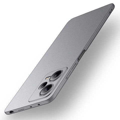 Xiaomi Redmi Note 12 Explorer用ハードケース プラスチック 質感もマット カバー Xiaomi グレー