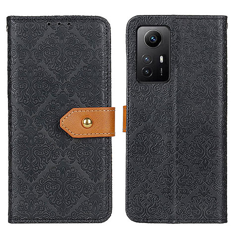 Xiaomi Redmi Note 12S用手帳型 レザーケース スタンド カバー K05Z Xiaomi ブラック