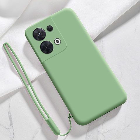 Xiaomi Redmi Note 13 5G用360度 フルカバー極薄ソフトケース シリコンケース 耐衝撃 全面保護 バンパー YK1 Xiaomi グリーン