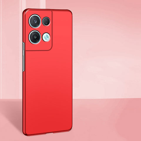 Xiaomi Redmi Note 13 Pro 5G用ハードケース プラスチック 質感もマット カバー YK6 Xiaomi レッド