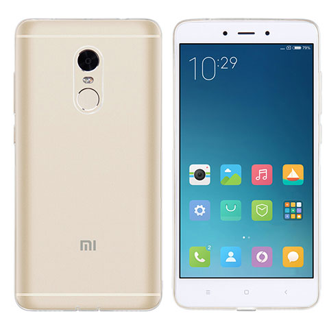 Xiaomi Redmi Note 4用極薄ソフトケース シリコンケース 耐衝撃 全面保護 クリア透明 T06 Xiaomi クリア