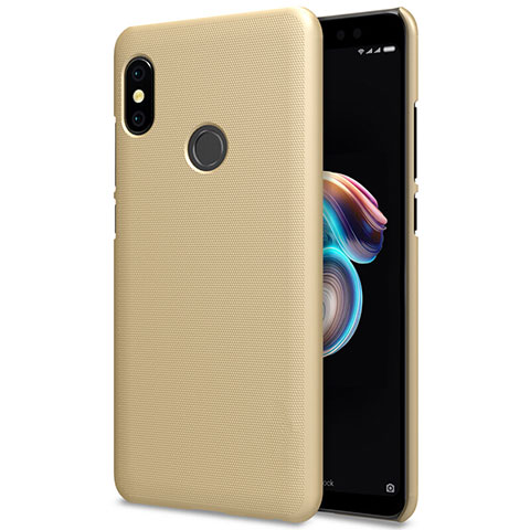 Xiaomi Redmi Note 5 AI Dual Camera用ハードケース プラスチック メッシュ デザイン Xiaomi ゴールド