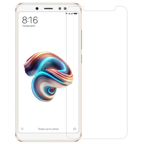 Xiaomi Redmi Note 5 AI Dual Camera用強化ガラス 液晶保護フィルム T03 Xiaomi クリア