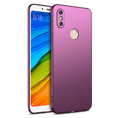 Xiaomi Redmi Note 5用ハードケース プラスチック 質感もマット Xiaomi パープル