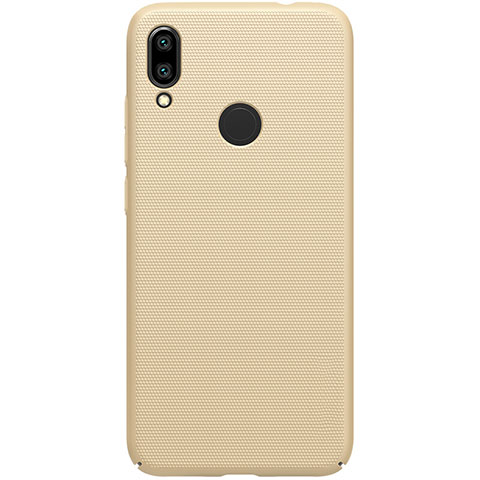 Xiaomi Redmi Note 7 Pro用ハードケース プラスチック 質感もマット M04 Xiaomi ゴールド