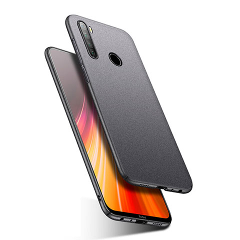 Xiaomi Redmi Note 8 (2021)用ハードケース プラスチック 質感もマット カバー P03 Xiaomi グレー