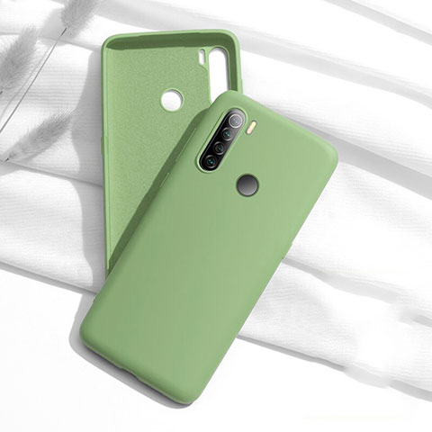 Xiaomi Redmi Note 8用360度 フルカバー極薄ソフトケース シリコンケース 耐衝撃 全面保護 バンパー C02 Xiaomi グリーン