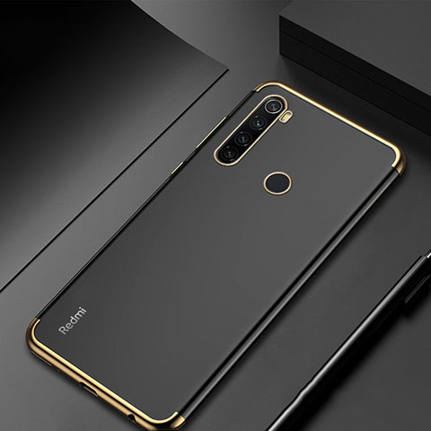 Xiaomi Redmi Note 8用極薄ソフトケース シリコンケース 耐衝撃 全面保護 クリア透明 H04 Xiaomi ゴールド