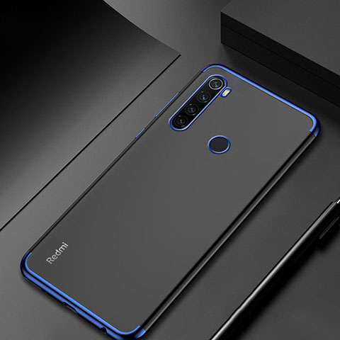 Xiaomi Redmi Note 8用極薄ソフトケース シリコンケース 耐衝撃 全面保護 クリア透明 H04 Xiaomi ネイビー