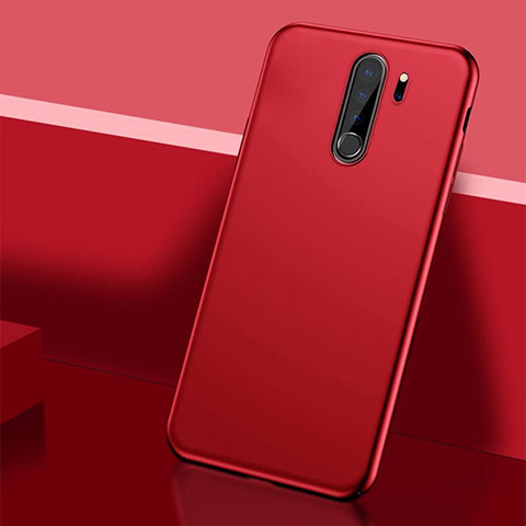 Xiaomi Redmi Note 8 Pro用ハードケース プラスチック 質感もマット カバー P01 Xiaomi レッド