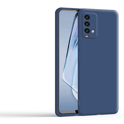 Xiaomi Redmi Note 9 4G用360度 フルカバー極薄ソフトケース シリコンケース 耐衝撃 全面保護 バンパー YK4 Xiaomi ラベンダーグレー