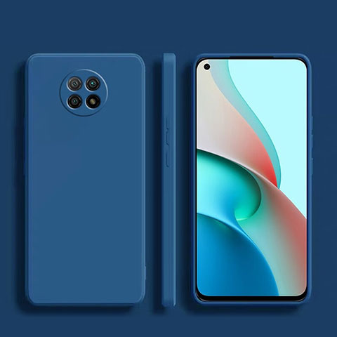 Xiaomi Redmi Note 9 5G用360度 フルカバー極薄ソフトケース シリコンケース 耐衝撃 全面保護 バンパー YK1 Xiaomi ネイビー