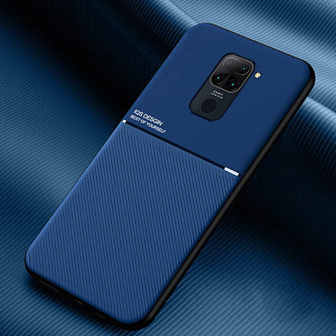 Xiaomi Redmi Note 9用360度 フルカバー極薄ソフトケース シリコンケース 耐衝撃 全面保護 バンパー C01 Xiaomi ネイビー