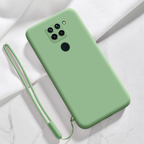 Xiaomi Redmi Note 9用360度 フルカバー極薄ソフトケース シリコンケース 耐衝撃 全面保護 バンパー YK3 Xiaomi グリーン