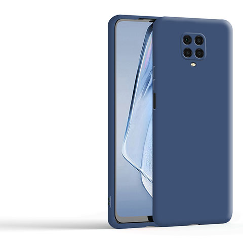 Xiaomi Redmi Note 9 Pro Max用360度 フルカバー極薄ソフトケース シリコンケース 耐衝撃 全面保護 バンパー YK1 Xiaomi ネイビー