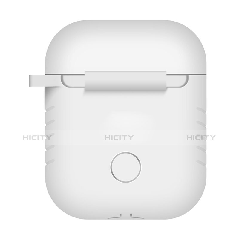 シリコン ケース 保護 収納 ズ用 Airpods 充電ボックス Z04 アップル ホワイト