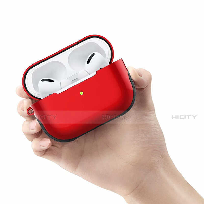 Apple AirPods Pro用ハイブリットバンパーケース プラスチック 兼シリコーン カバー U01 アップル 