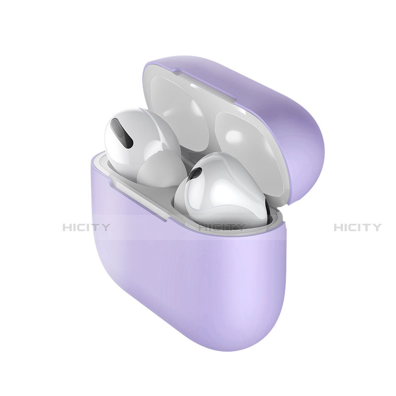 Apple AirPods Pro用360度 フルカバー極薄ソフトケース シリコンケース 耐衝撃 全面保護 バンパー S01 アップル 