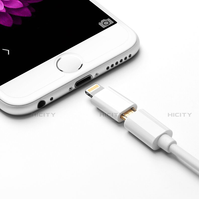 Apple iPad Air 2用Android Micro USB to Lightning USB アクティブ変換ケーブルアダプタ H01 アップル ホワイト