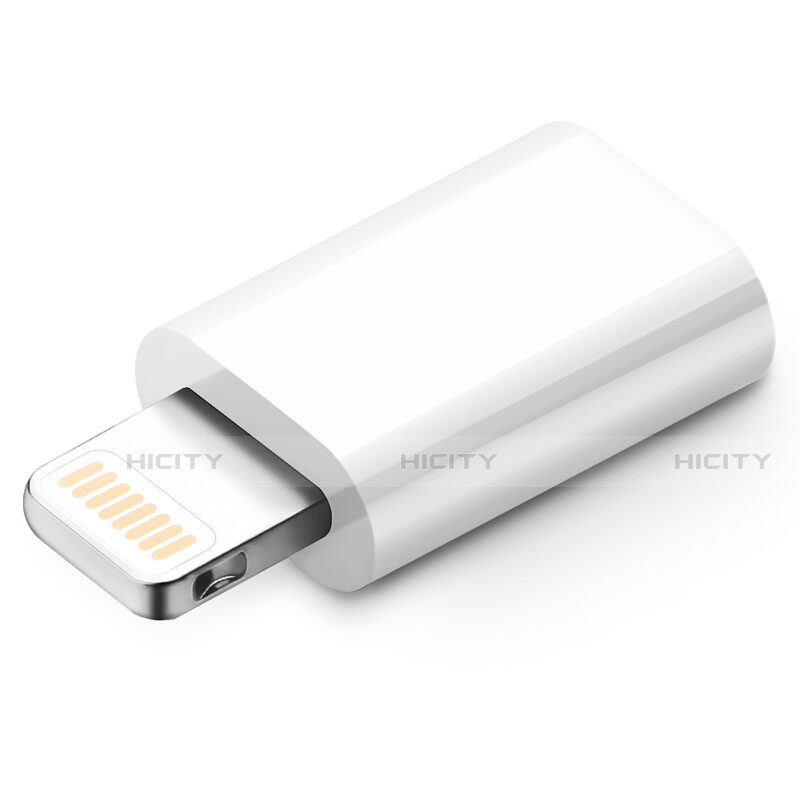 Apple iPad Air 2用Android Micro USB to Lightning USB アクティブ変換ケーブルアダプタ H01 アップル ホワイト