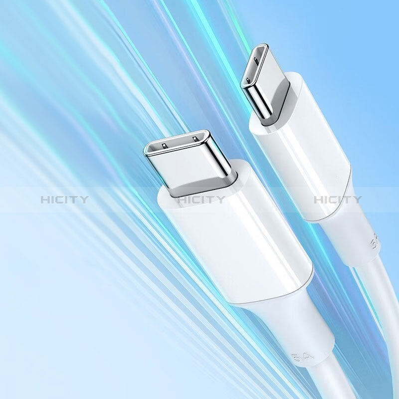 Apple iPad Air 5 10.9 (2022)用Type-C USB-C to Type-C USB-C アクティブ変換ケーブルアダプタ 100W H05 アップル ダークグレー