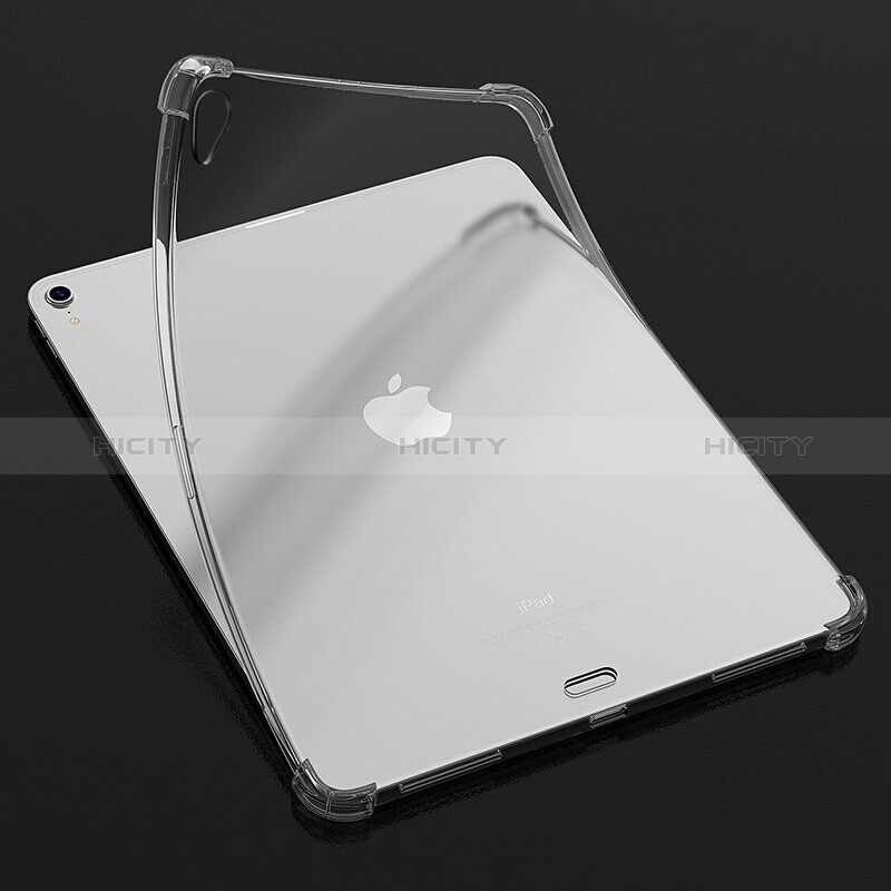 Apple iPad Air 5 10.9 (2022)用極薄ソフトケース シリコンケース 耐衝撃 全面保護 クリア透明 T07 アップル クリア