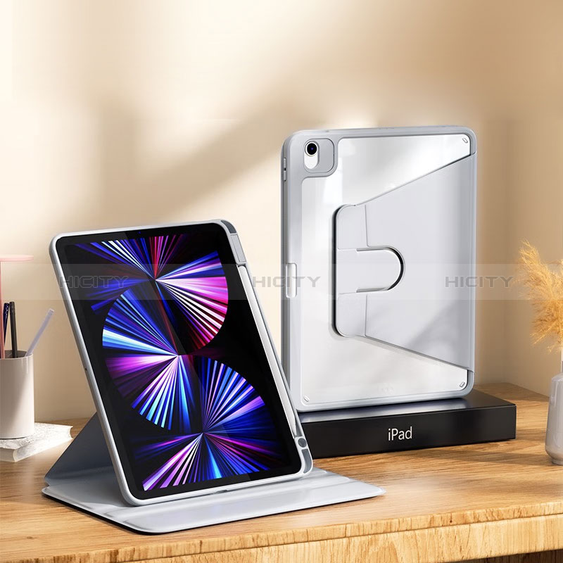 Apple iPad Air 5 10.9 (2022)用手帳型 レザーケース スタンド カバー H06 アップル 
