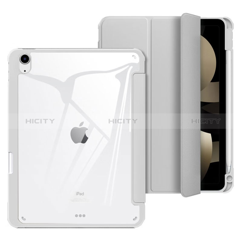 Apple iPad Air 5 10.9 (2022)用手帳型 レザーケース スタンド カバー H02 アップル 