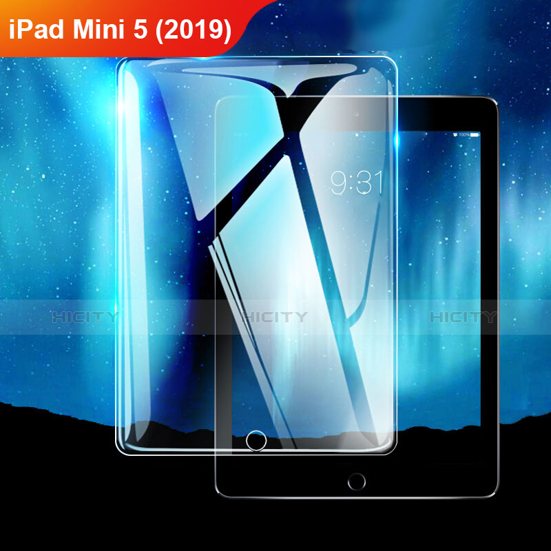 Apple iPad Mini 5 (2019)用強化ガラス 液晶保護フィルム T01 アップル クリア