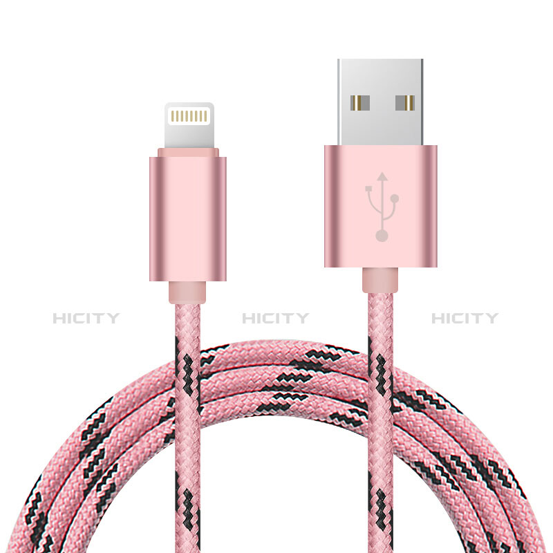 Apple iPad Pro 10.5用USBケーブル 充電ケーブル L10 アップル ピンク