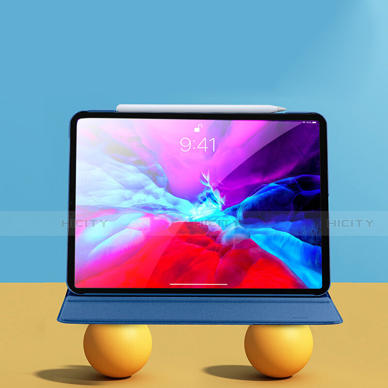 Apple iPad Pro 11 (2020)用手帳型 レザーケース スタンド L01 アップル ネイビー